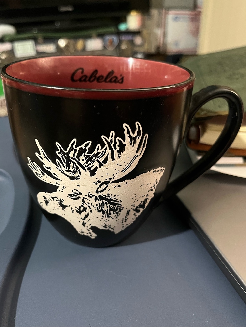 Cabela’s Majestic Silhouette Oversized Moose Mug